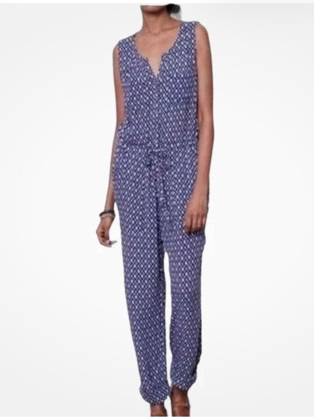 NWT Lilka x Anthropologie Geometric Jumpsuit pants bottoms